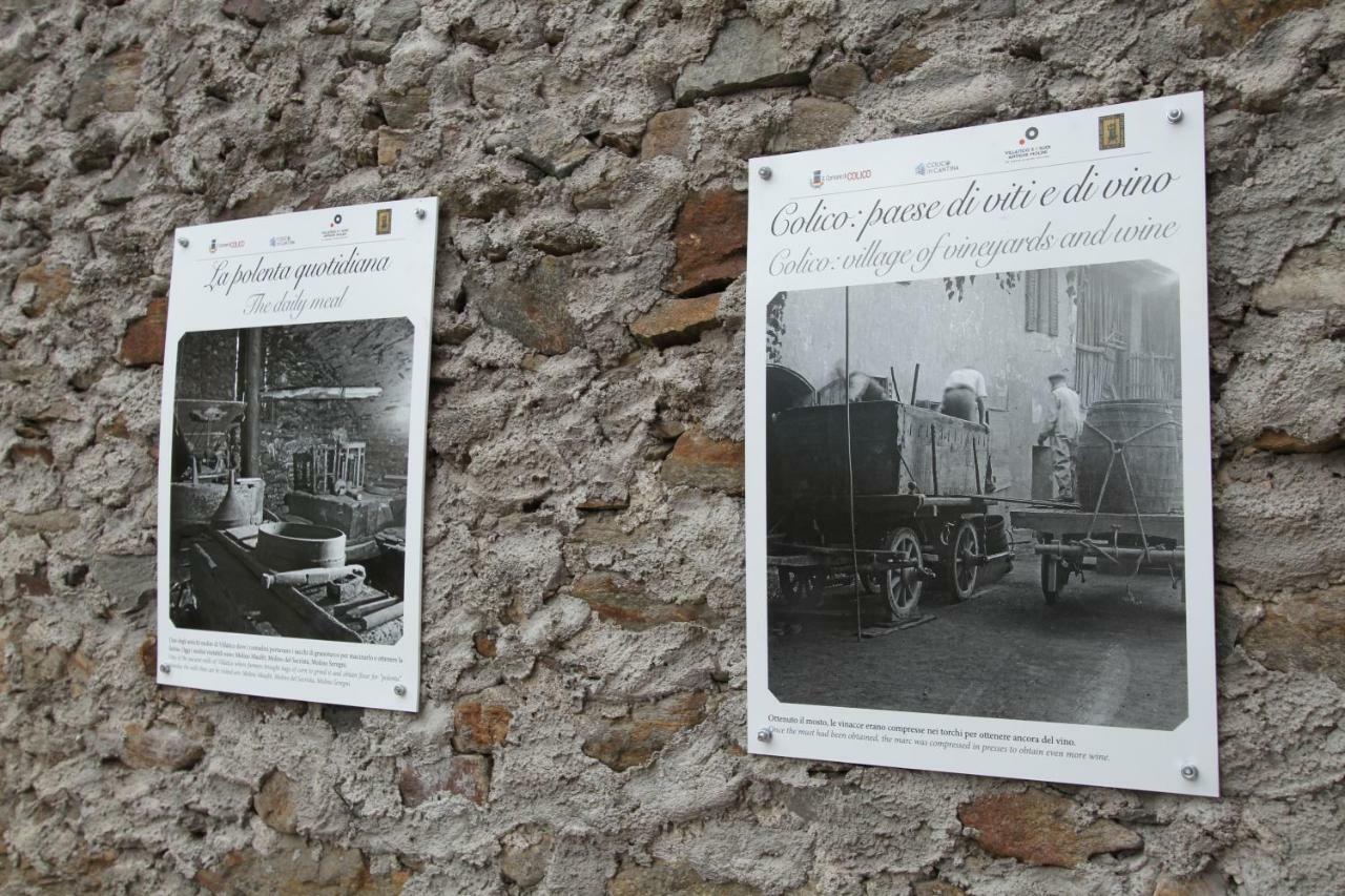Casa Delle Corti Leilighet Colico Eksteriør bilde